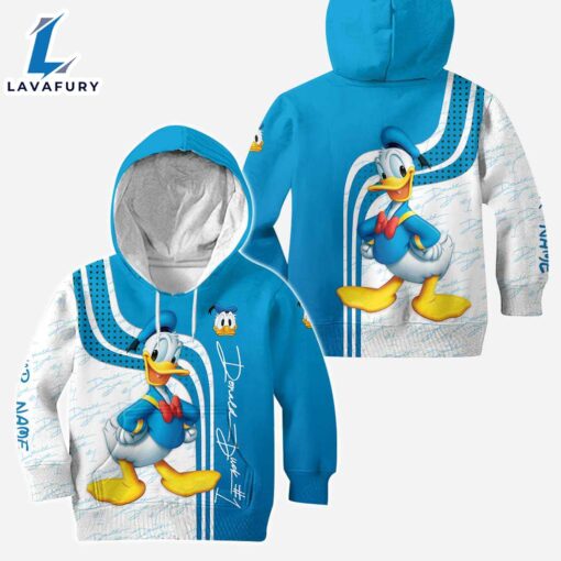 Lovely Donald Duck- Personalized Mouse Hoodie And Leggings