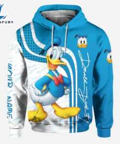 Lovely Donald Duck- Personalized Mouse Hoodie And Leggings