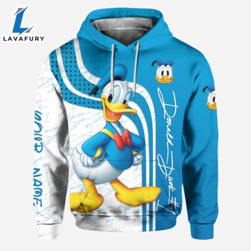 Lovely Donald Duck- Personalized Mouse Hoodie And Leggings