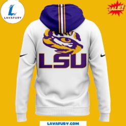 LSU Tigers 100 Years in Tiger Stadium Scratch Hoodie