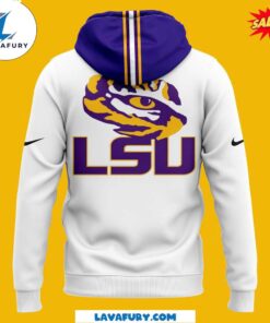 LSU Tigers 100 Years in Tiger Stadium Scratch Hoodie