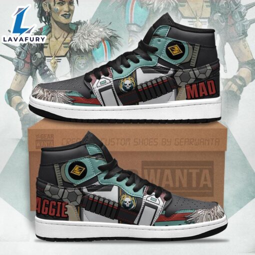 Mad Maggie Apex Legends JDs Sneakers Custom Uniform Shoes