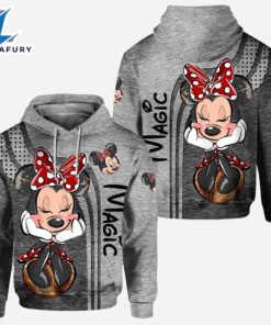 Magic Mickey Mouse Ears Personalized Hoodie And Leggings