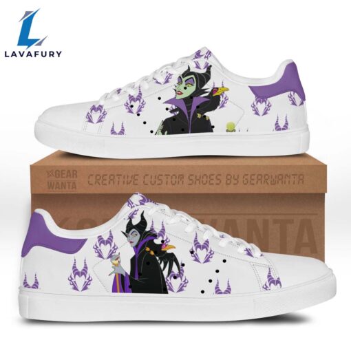 Maleficant Cartoon Stan Smith Shoes For Kid