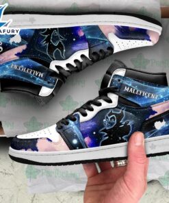 Maleficent Silhouette J1 Shoes Custom For Fans Sneakers