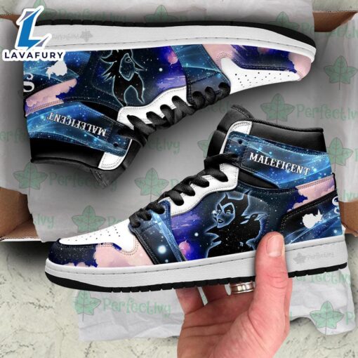 Maleficent Silhouette J1 Shoes Custom For Fans Sneakers