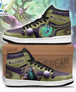 Malfurion World of Warcraft Shoes Custom For Gamer