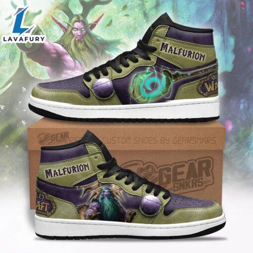 Malfurion World of Warcraft Shoes Custom For Gamer