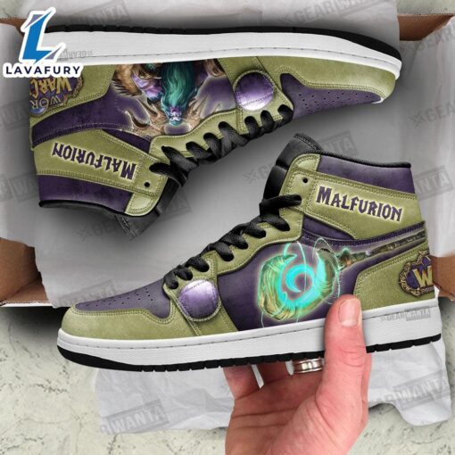 Malfurion World of Warcraft Shoes Custom For Gamer