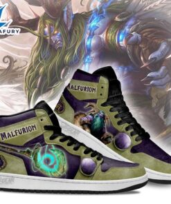 Malfurion World of Warcraft Shoes Custom For Gamer