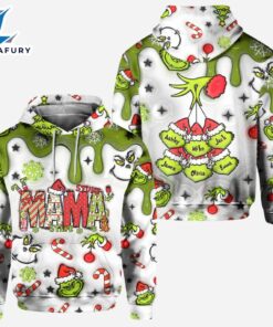 Mama Grinch - Personalized Mother Grinch Hoodie and Leggings