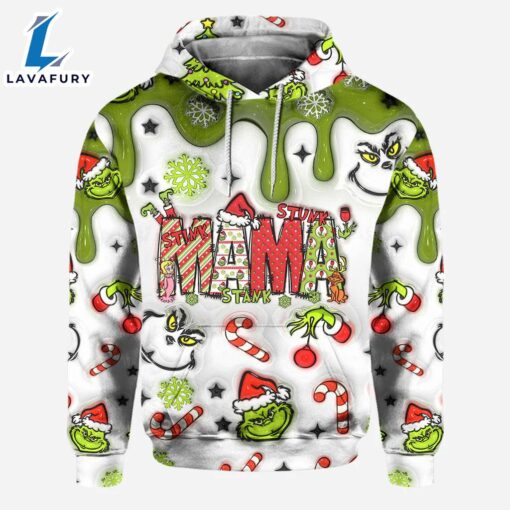 Mama Grinch – Personalized Mother Grinch Hoodie and Leggings