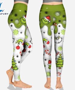 Mama Grinch - Personalized Mother Grinch Hoodie and Leggings