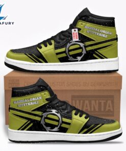 Mandalorian Mysteries Star Wars Symbol J1 Shoes Custom