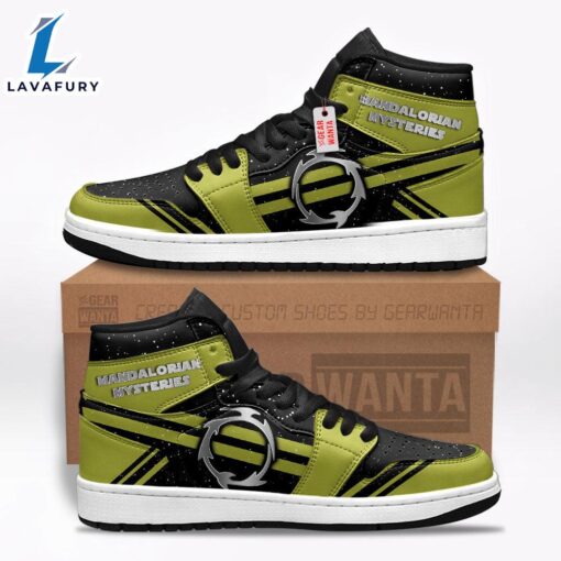 Mandalorian Mysteries Star Wars Symbol J1 Shoes Custom