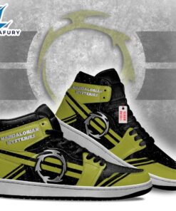 Mandalorian Mysteries Star Wars Symbol J1 Shoes Custom