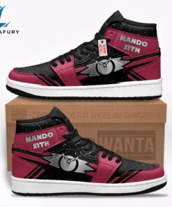 Mando Sith Star Wars Symbol J1 Shoes Custom