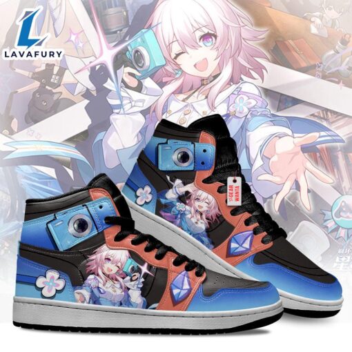 March March 7th Honkai Star Rail J1 Shoes Custom For Fans