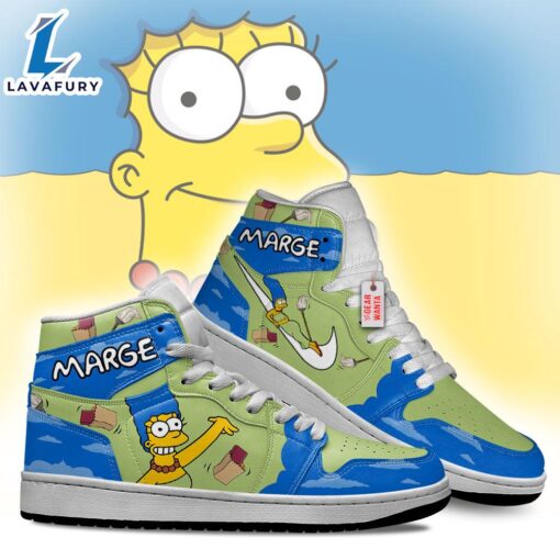 Marge Simpson The Simpson J1 Shoes Custom For Fans