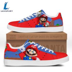 Mario Cartoon Stan Smith Shoes For Kid