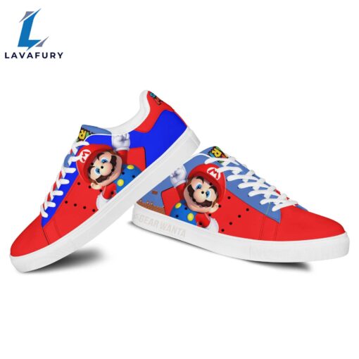 Mario Cartoon Stan Smith Shoes For Kid