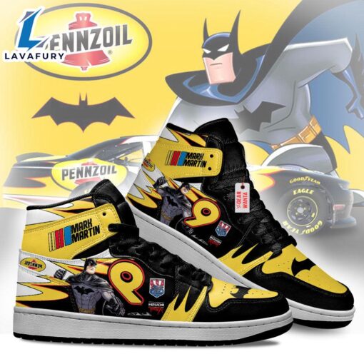 Mark Martin J1 Shoes Custom Batman #9 Sneakers