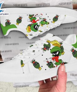 Marvin The Martian Cartoon Stan Smith Shoes For Kid