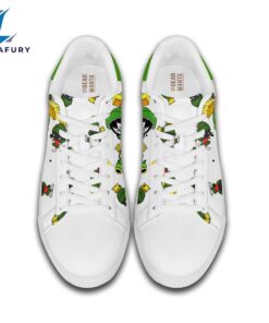 Marvin The Martian Cartoon Stan Smith Shoes For Kid