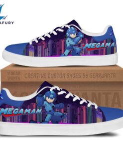 Mega Man Cartoon Stan Smith Shoes For Kid