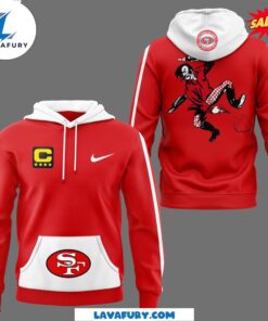 Men’s Red San Francisco 49ers Pullover Hoodie Edition