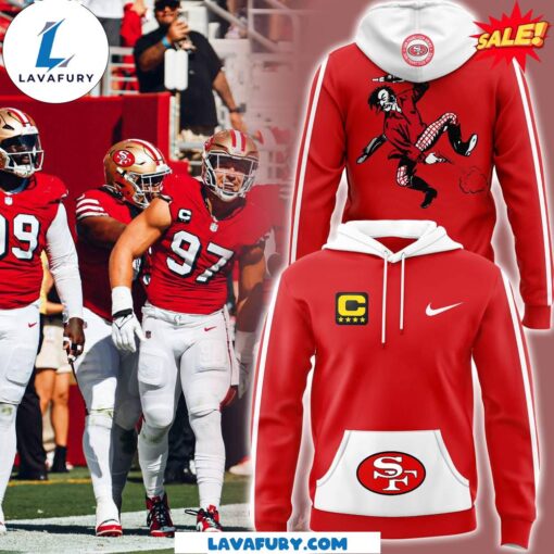 Men’s Red San Francisco 49ers Pullover Hoodie Edition