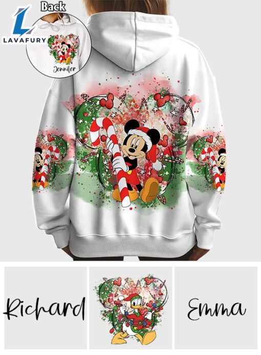 Merry Christmas – Personalized Magic Mickey Mouse All Over Shirt