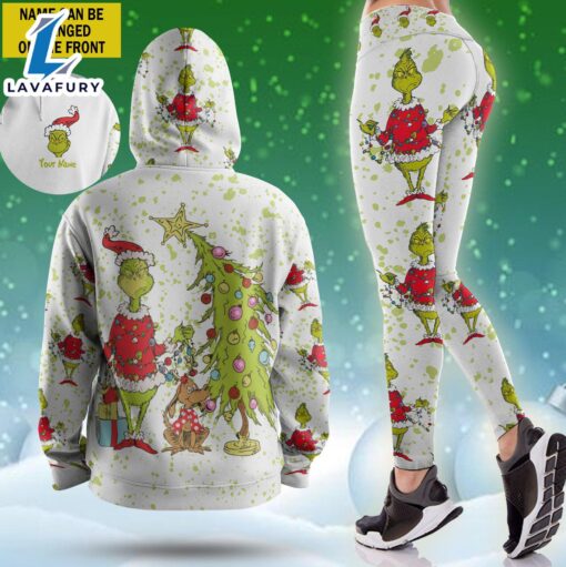 Merry Grinch Chirstmas – Combo Hoodie and Legging Xmas Custom