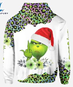 Merry Xmas Hologram - Personalized Stole Christmas Hoodie and Leggings