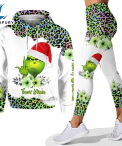 Merry Xmas Hologram - Personalized Stole Christmas Hoodie and Leggings