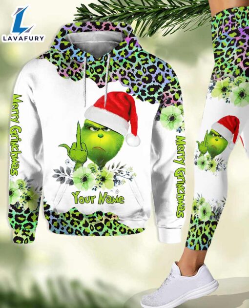 Merry Xmas Hologram – Personalized Stole Christmas Hoodie and Leggings