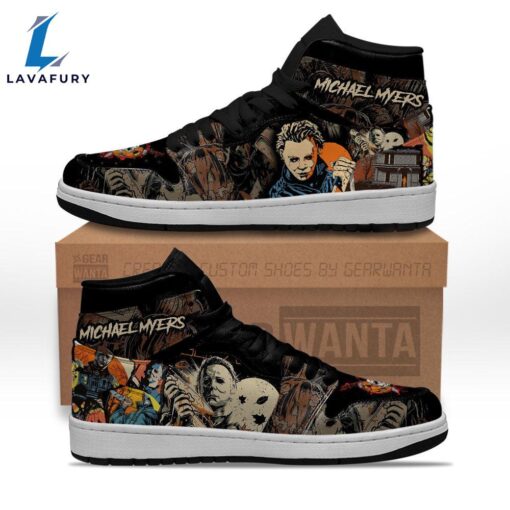 Michael Myers Shoes Custom Horror Fans Sneakers