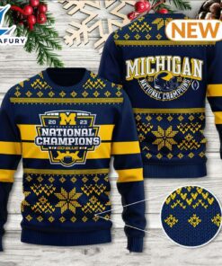 Michigan Wolverines Ugly Sweater