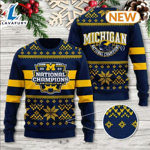 Michigan Wolverines Ugly Sweater