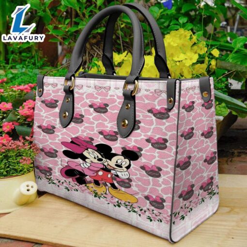 Mickey &amp Minnie Mouse Disney Lover Fashion Lady Handbag