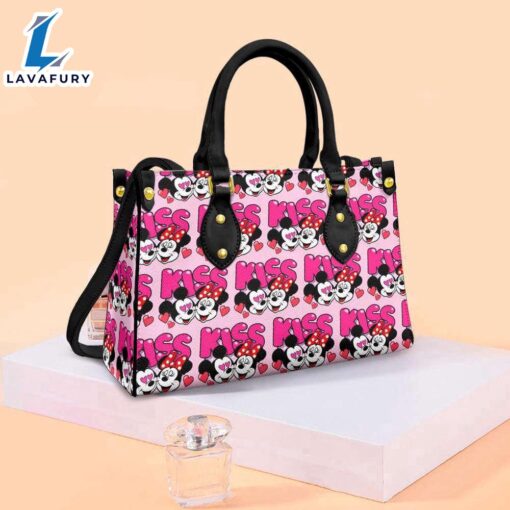 Mickey And Minnie Disney Kiss Fashion Lady Handbag