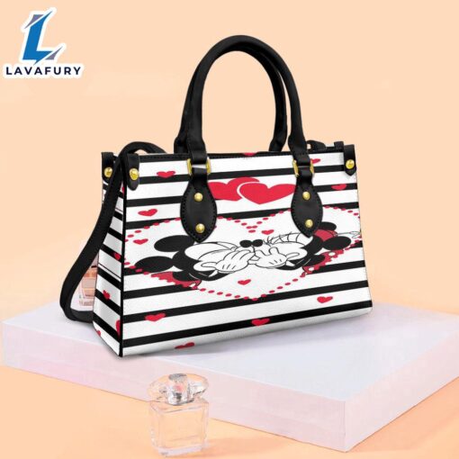 Mickey Couple Cartoon Disney Gift Love Fashion Lady Handbag