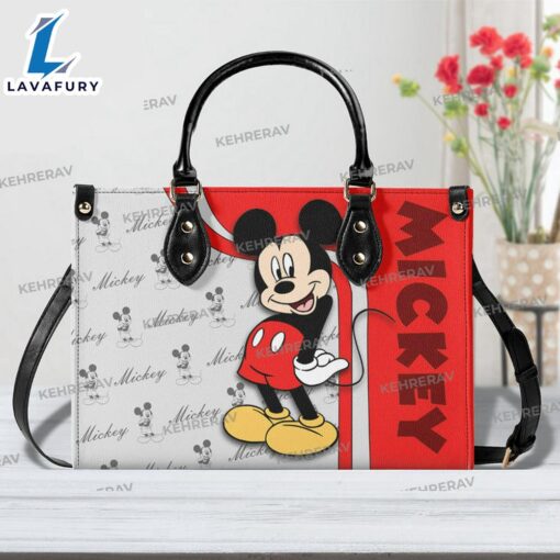 Mickey Cute Leather bag Handbag