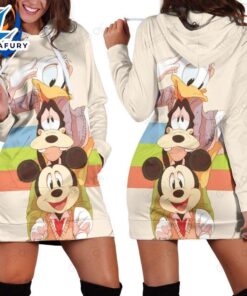 Mickey Disney Hoodie Dress Trendy…