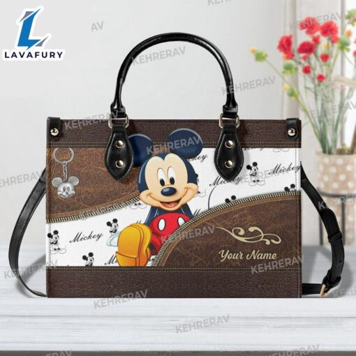 Mickey Funny Leather Vintage Bag