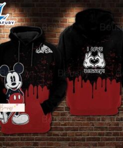 Mickey Hoodie, I Love Mickey…