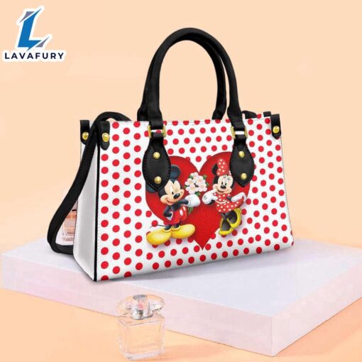 Mickey Love Minnie Disney Cute Lover Fashion Lady Handbag