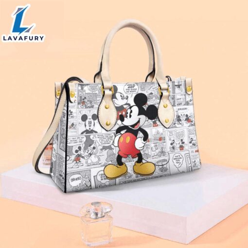 Mickey Lover Leather Bag Handbag