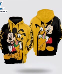 Mickey Mouse And Pluto Disney…