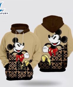 Mickey Mouse Brown Over Print…